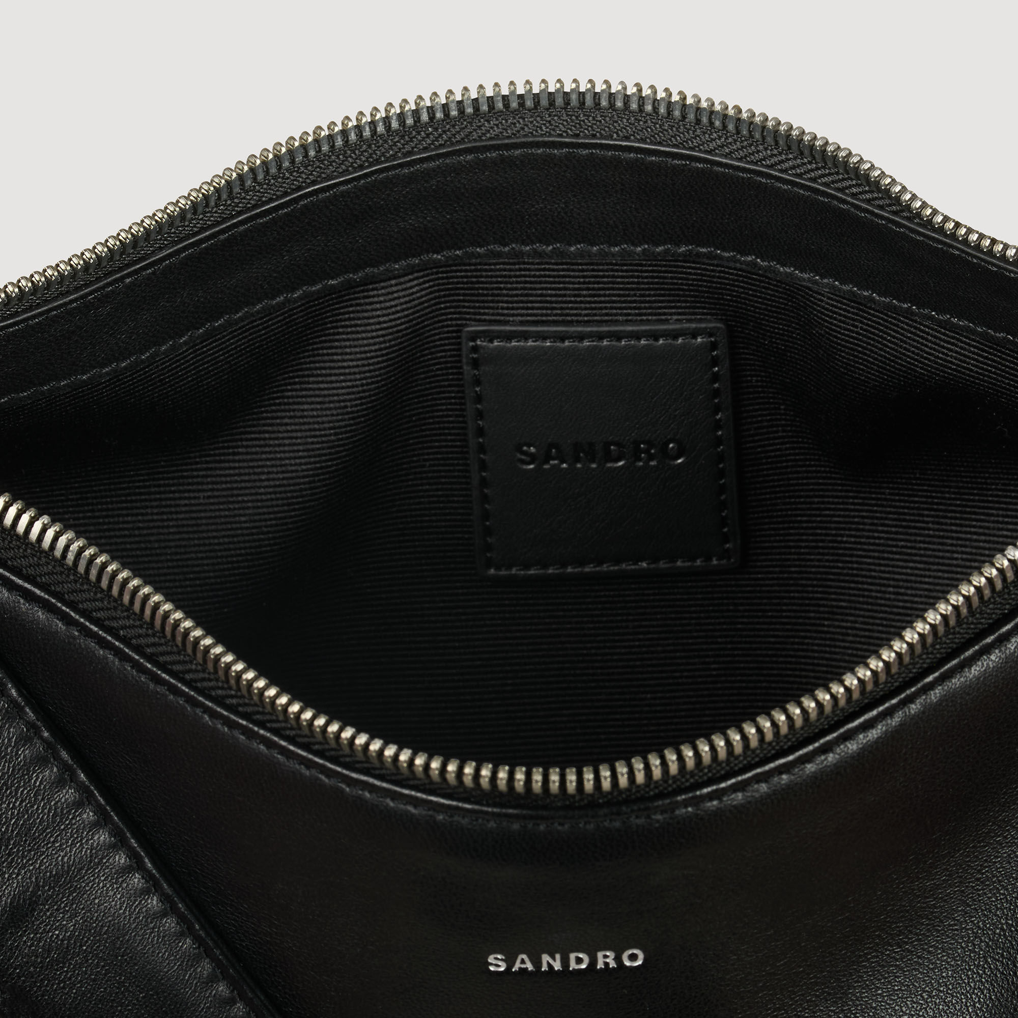 Kleine Hobo-Tasche aus Leder
