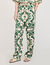 Hose mit Blumendruckmuster