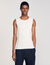 Achselshirt aus Rippstrick