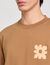 Sweatshirt mit Blumen-Patch