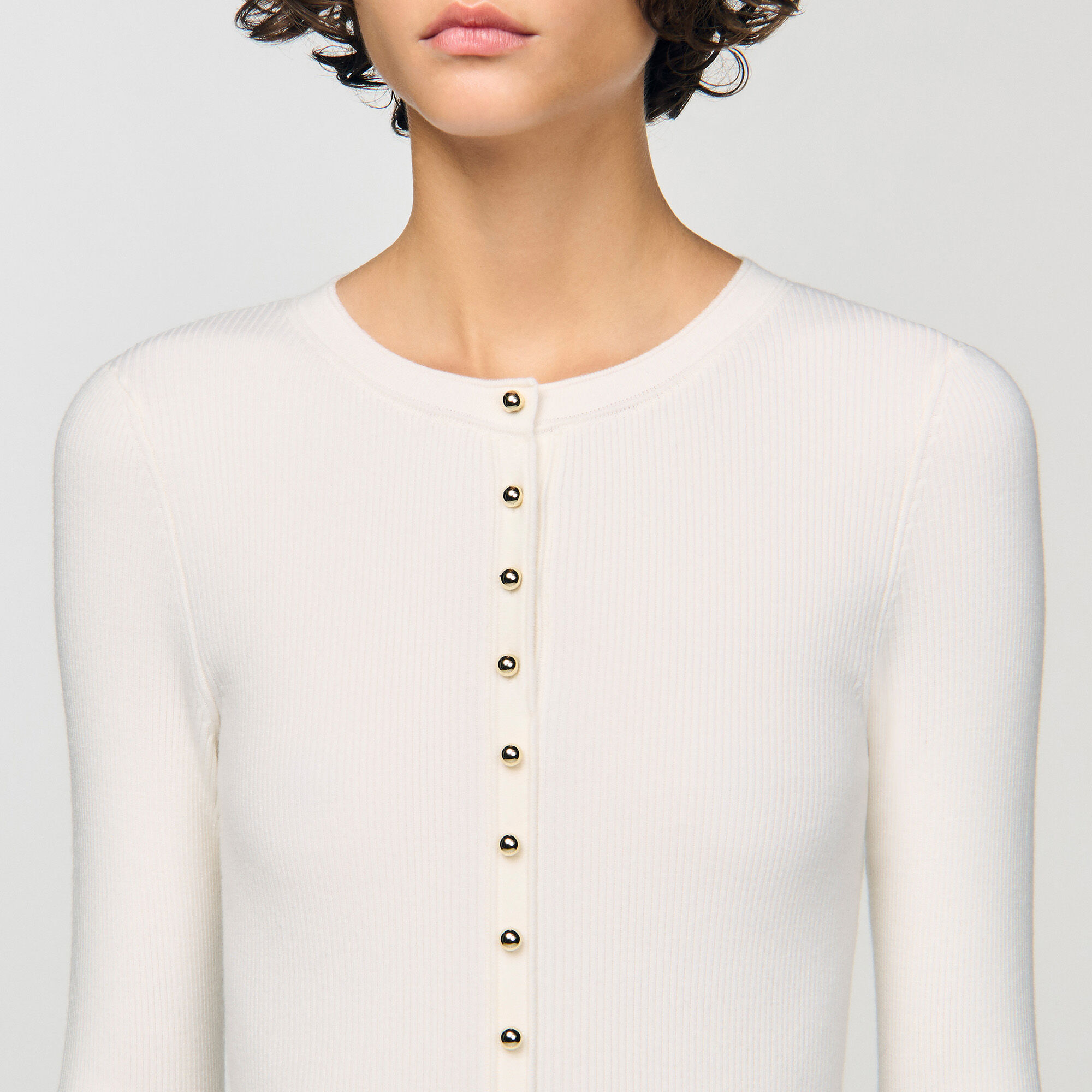 Kurzes zweifarbiges Kleid