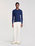 Poloshirt aus Rippstrick