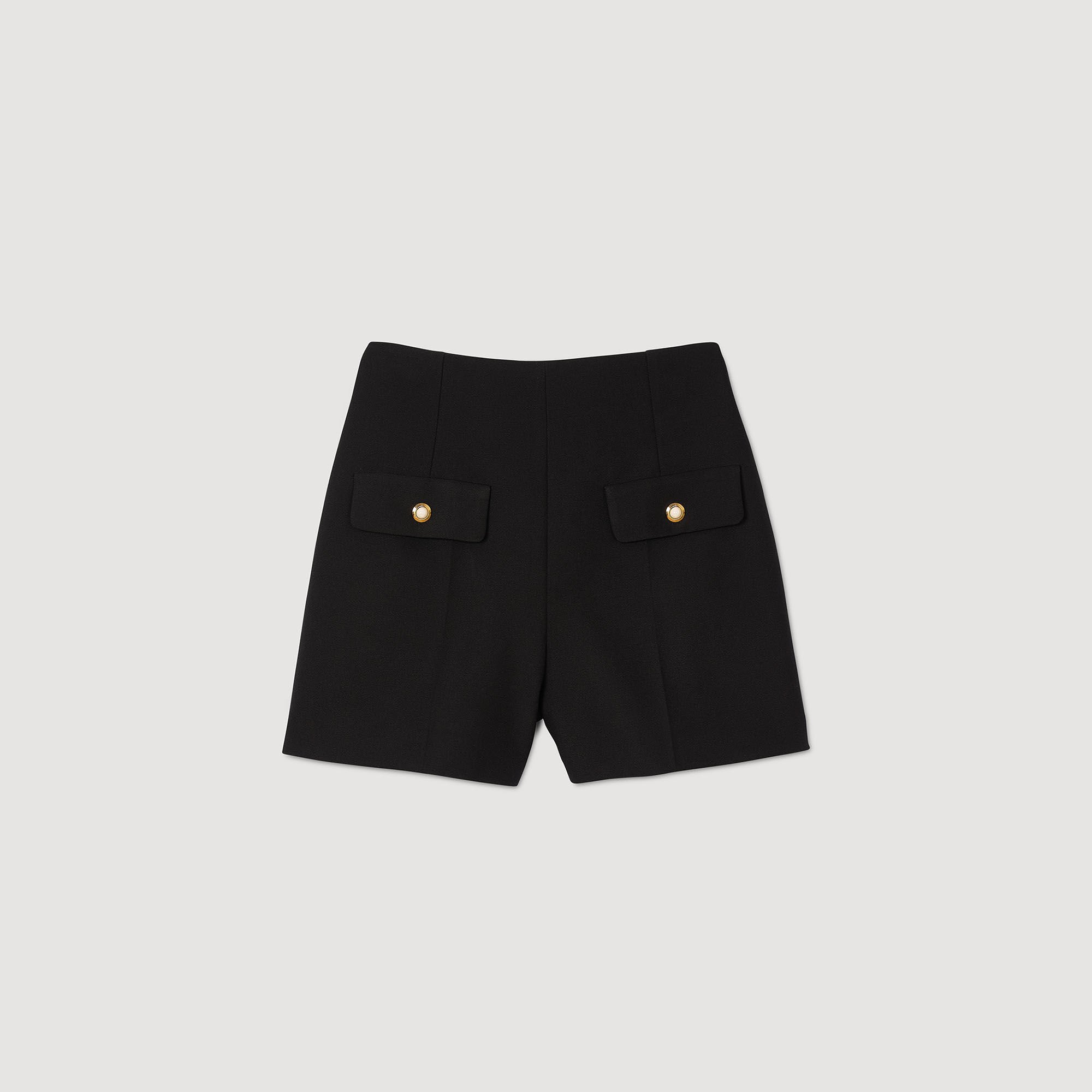 Shorts mit hohem Bund