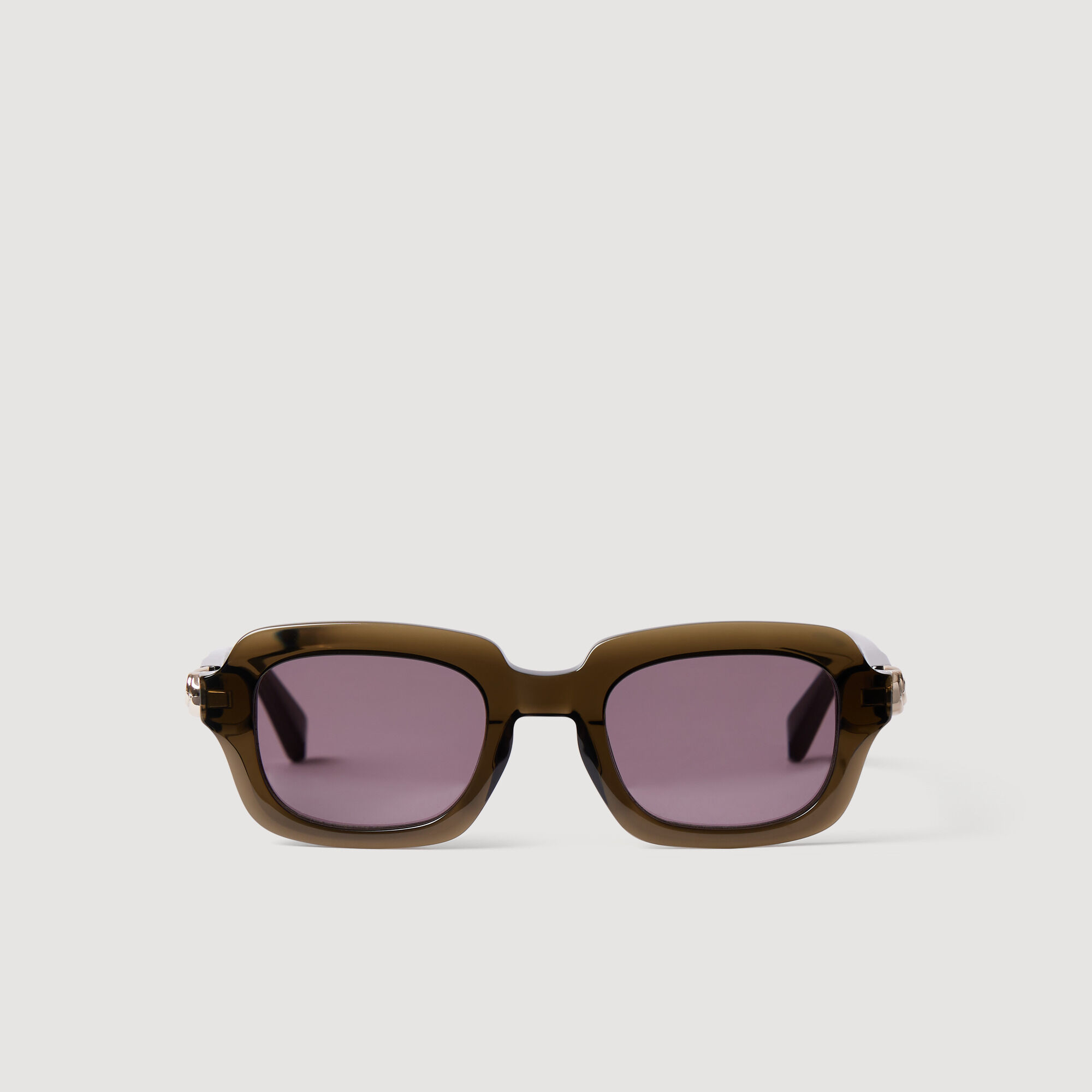 Sonnenbrille mit Logodetails