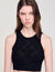 Top mit ausgefallenem Strickmuster