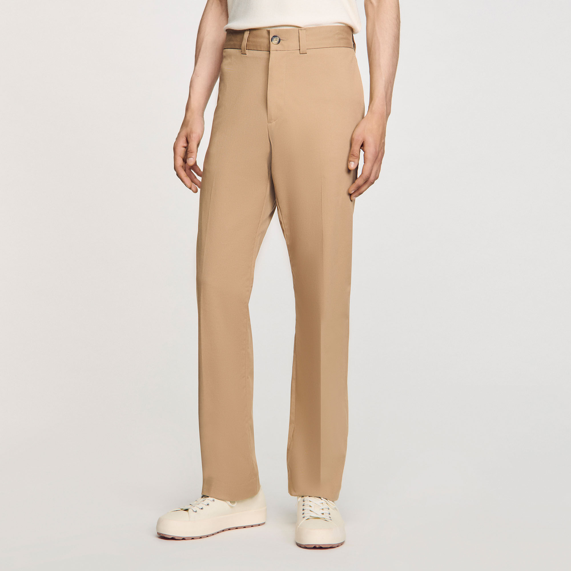 Gerade geschnittene Chinohose