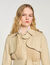 Trenchcoat mit Falte