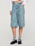 Bermudashorts im verwaschenen Look