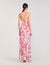 Langes Kleid mit Blumenprint