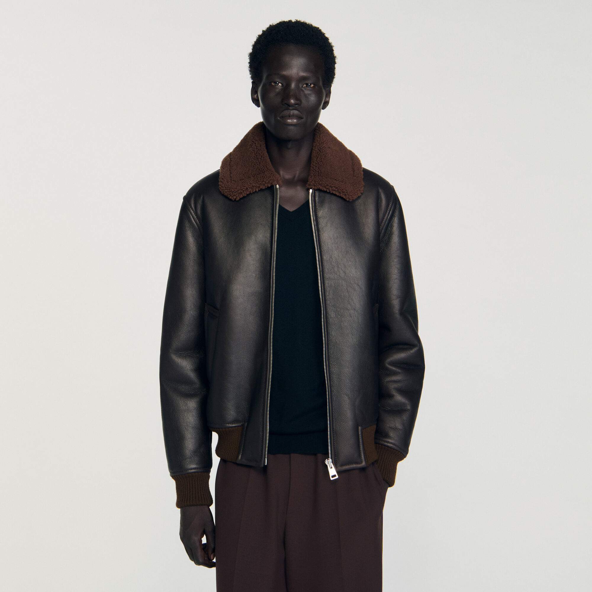 Wildlederblouson