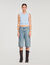 Kurzer Pullover mit Volant