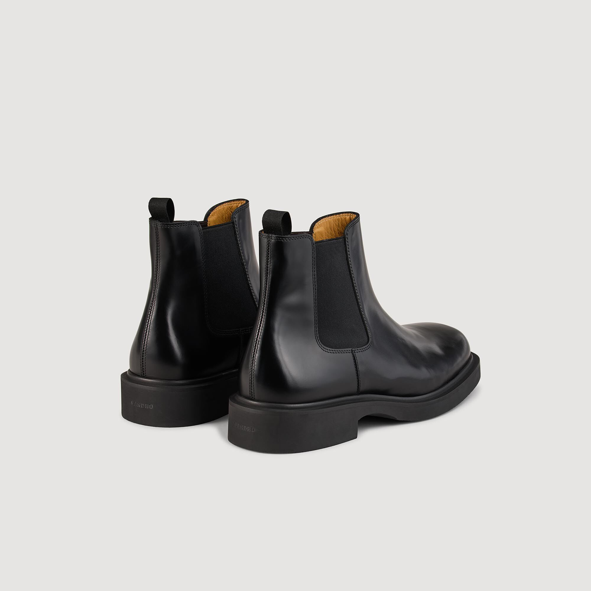 Chelsea-Stiefeletten aus Glacéleder