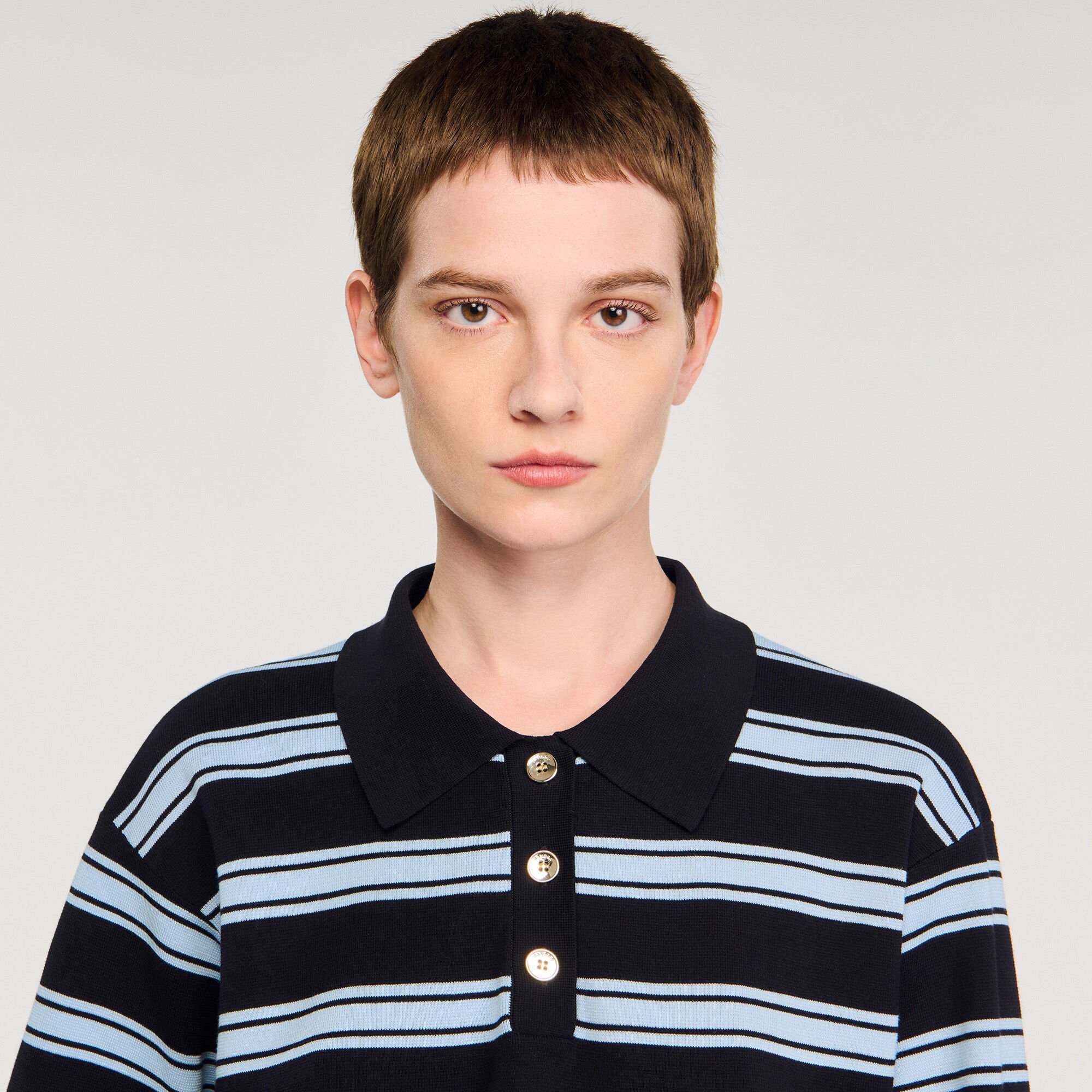 Pullover mit Streifenmuster