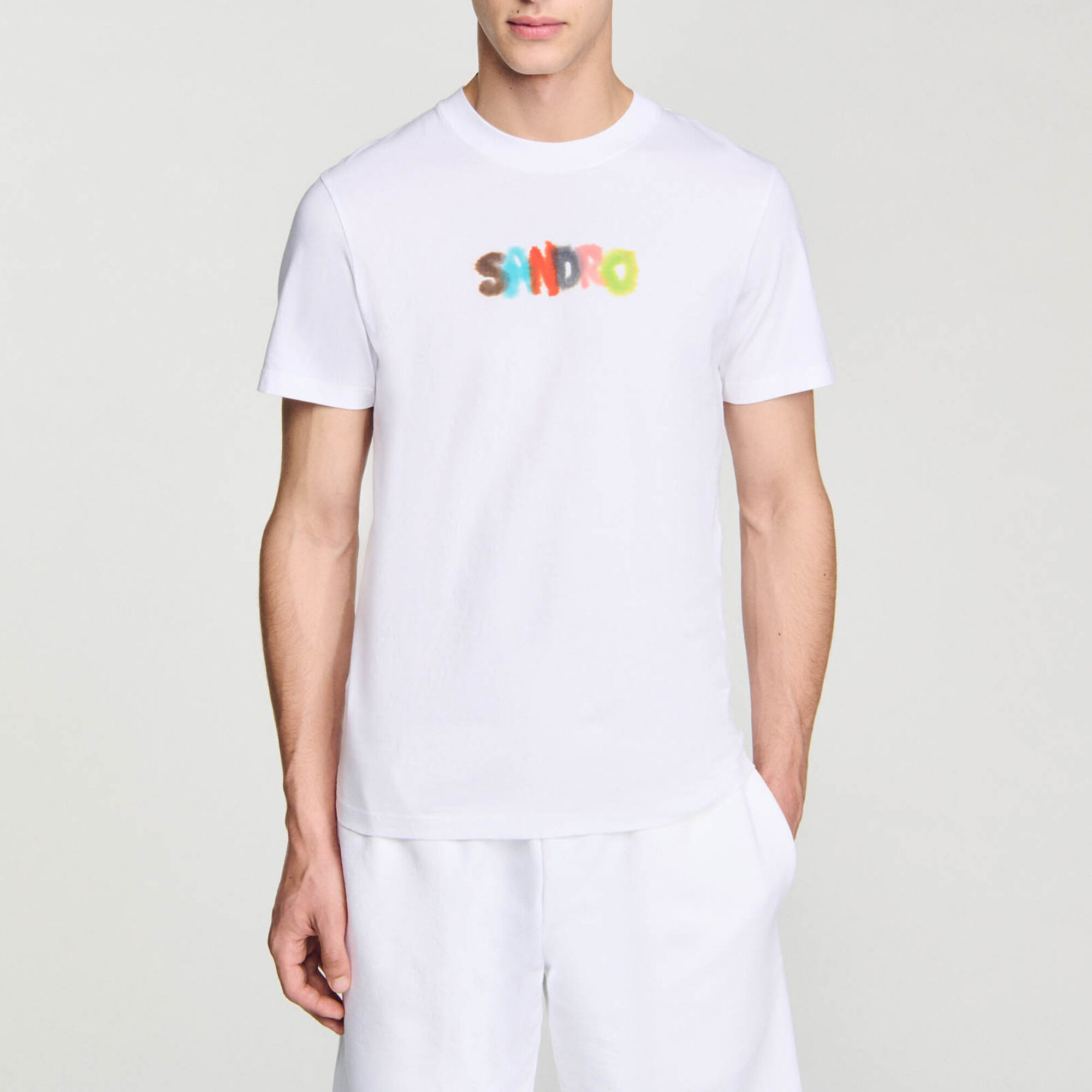 T-Shirt mit &bdquo;Wild Animals&ldquo;-Print - Herren | Sandro