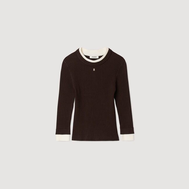Pullover aus Wollgemisch