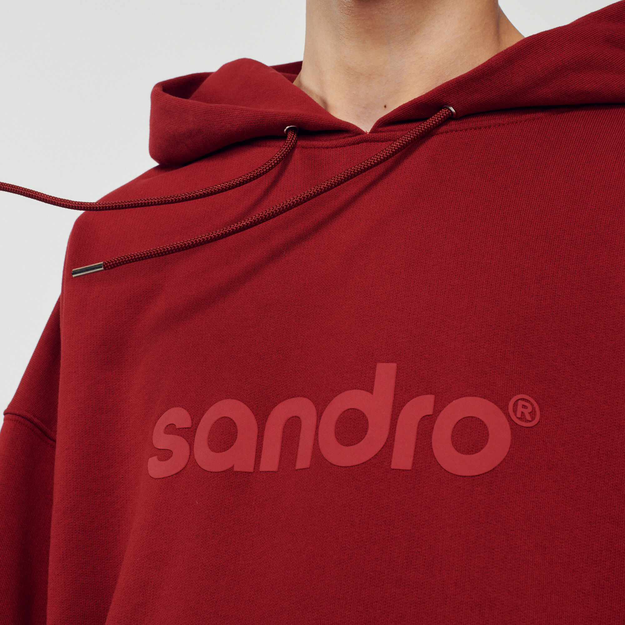 Oversize- Hoodie mit Logo