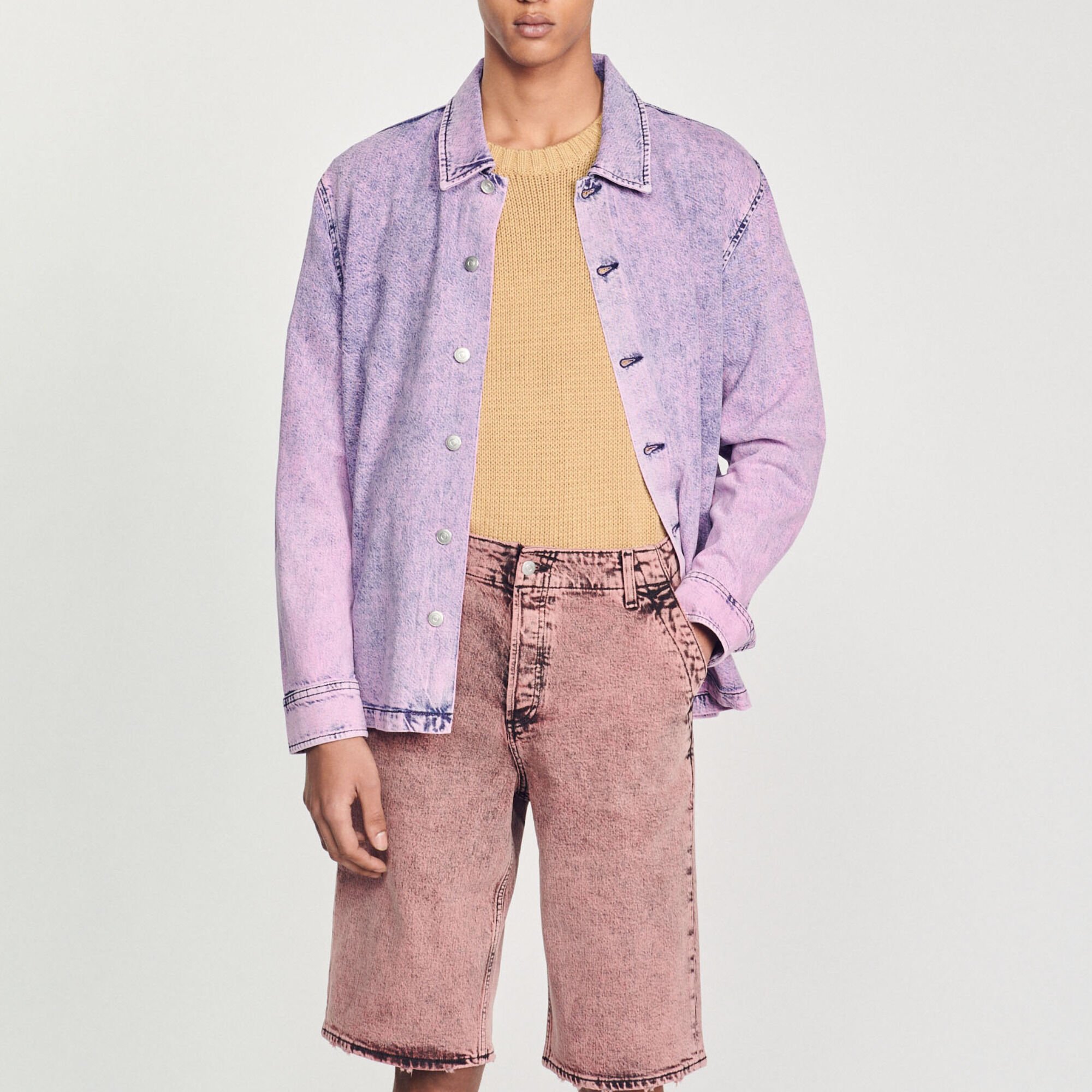 Baggy-Shorts aus Jeans