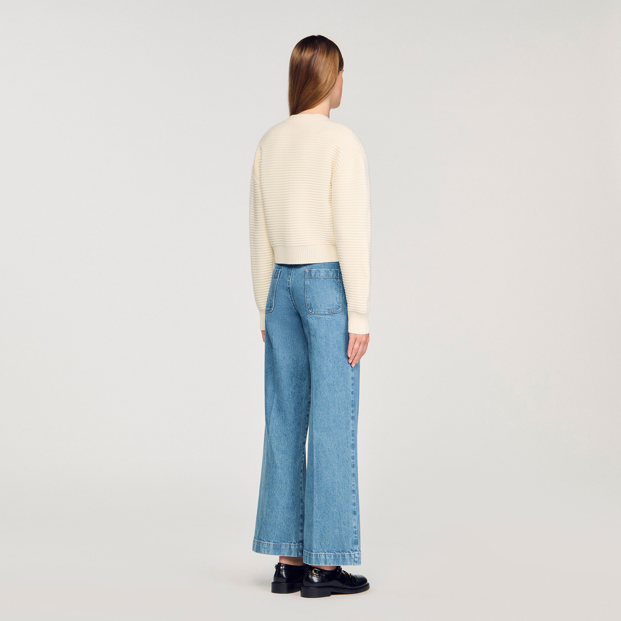 Cardigan aus texturiertem Strick