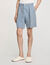 Shorts mit Falte