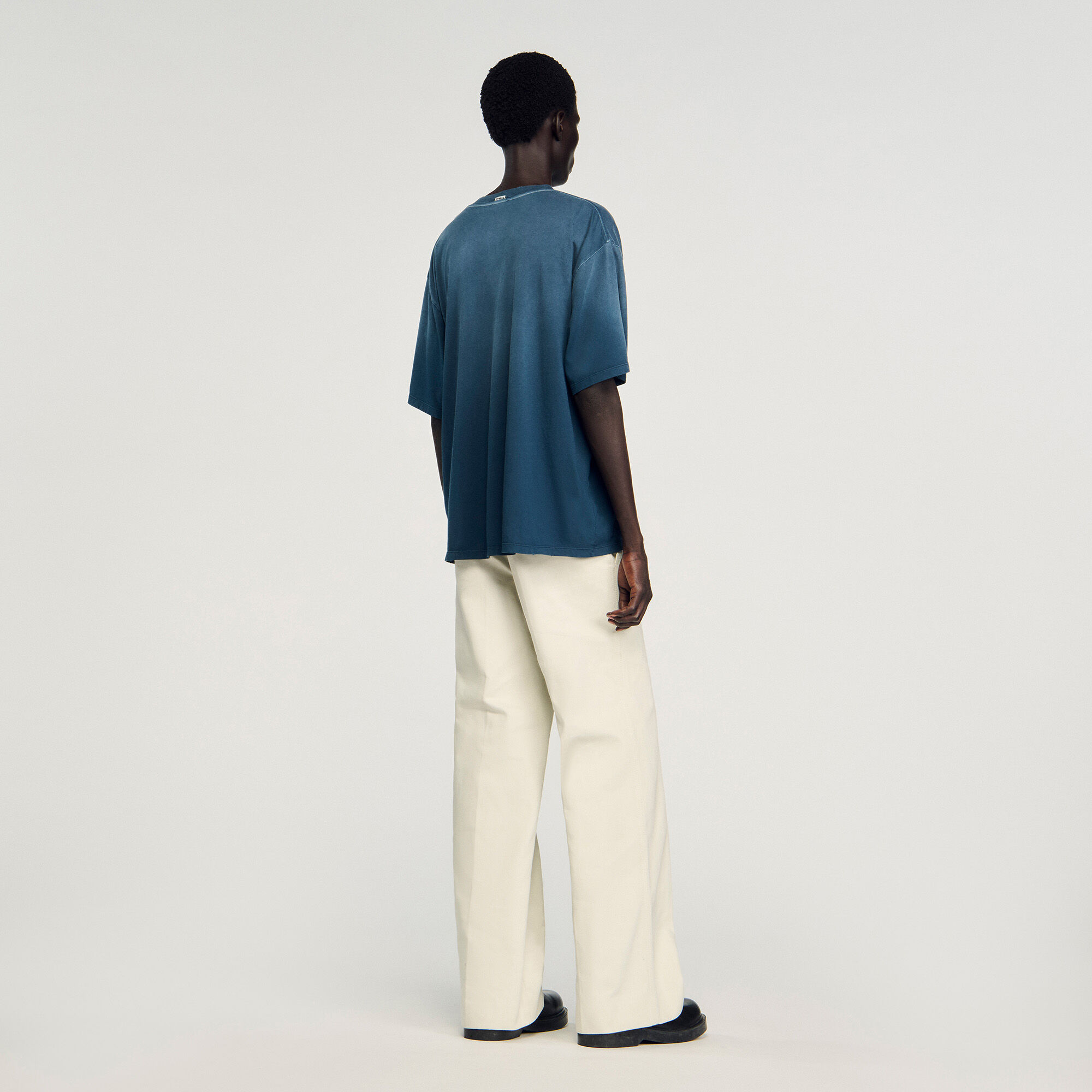 Oversize-T-Shirt aus Baumwolle