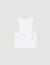 Tanktop mit Perlen und Strass