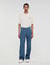 Baggy-Jeans mit Seilmuster