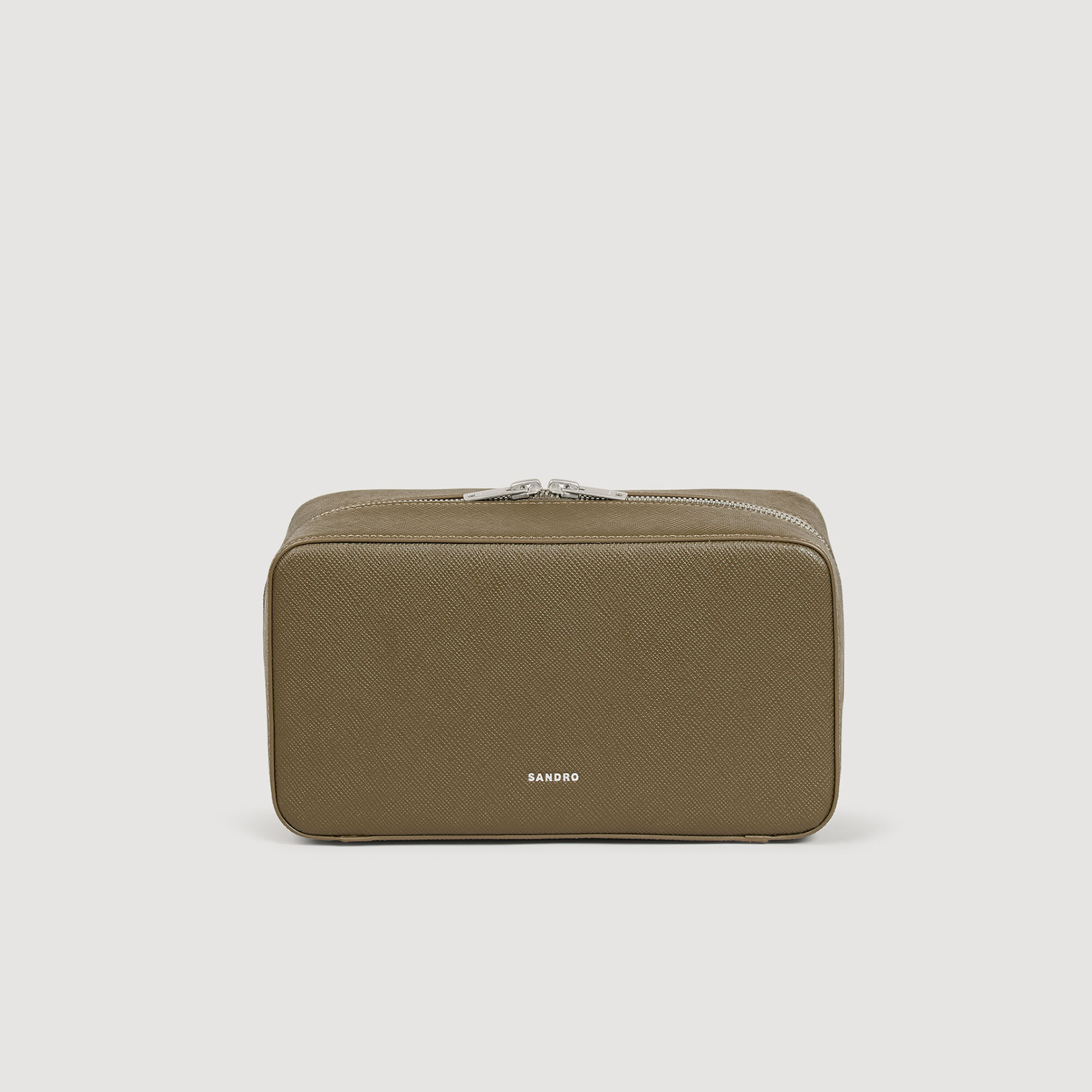 Kulturtasche rekonstituiertes Leder