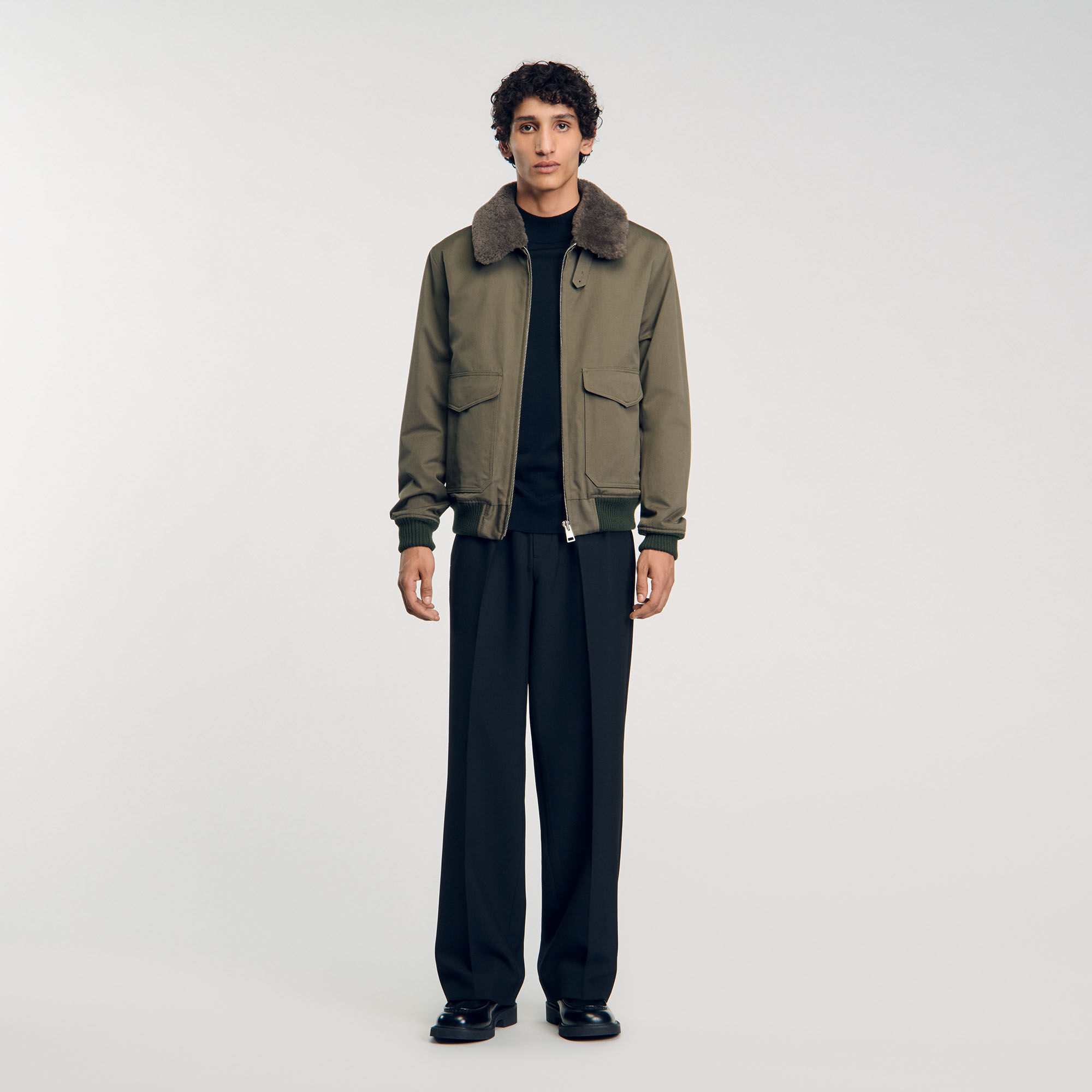 Sandro jacket sale top