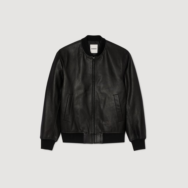 Blouson aus Leder