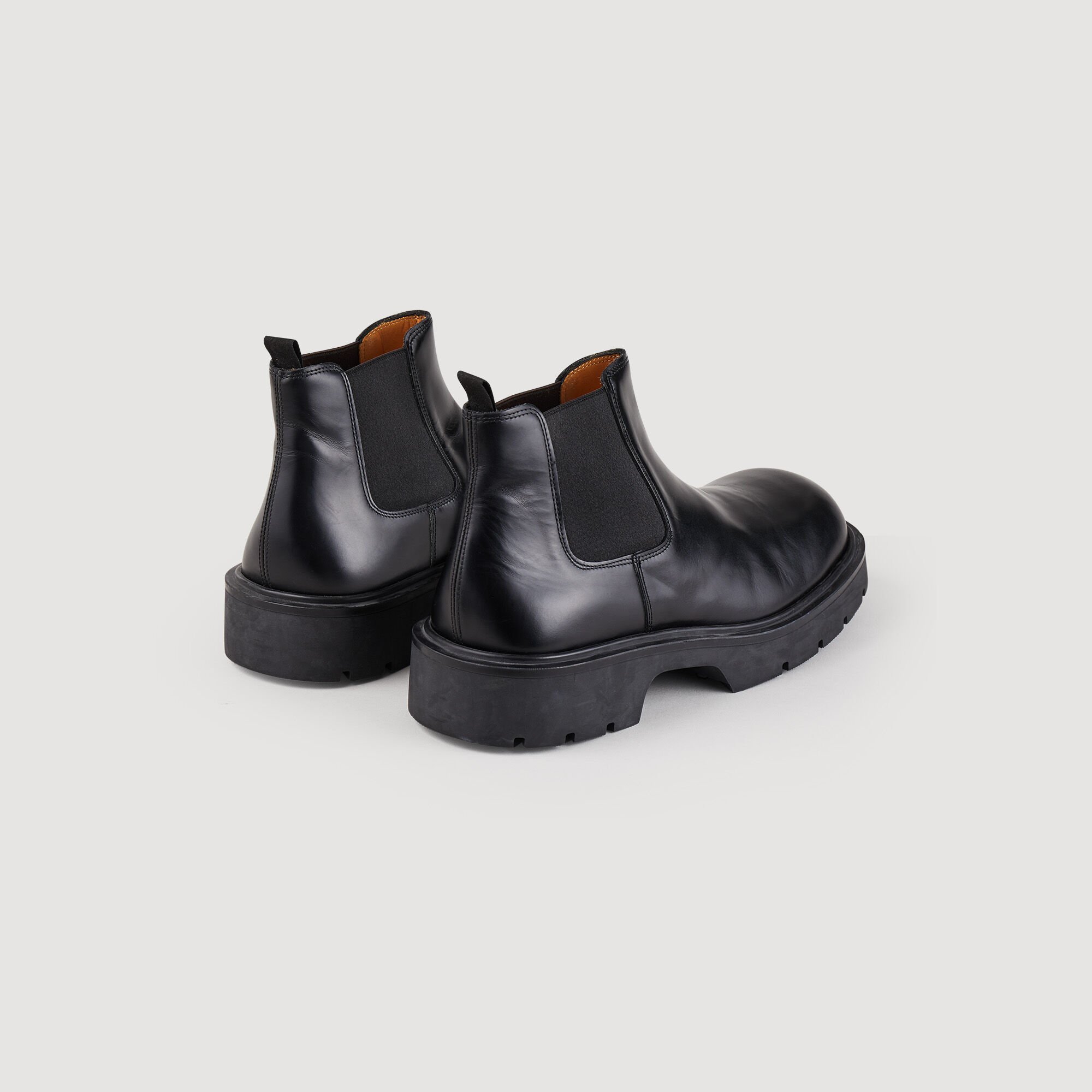 Stiefelette aus Leder