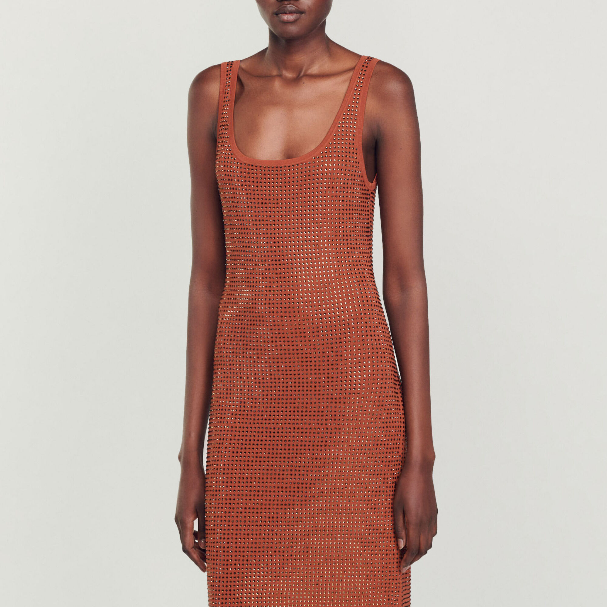 Kleid mit Strassverzierung