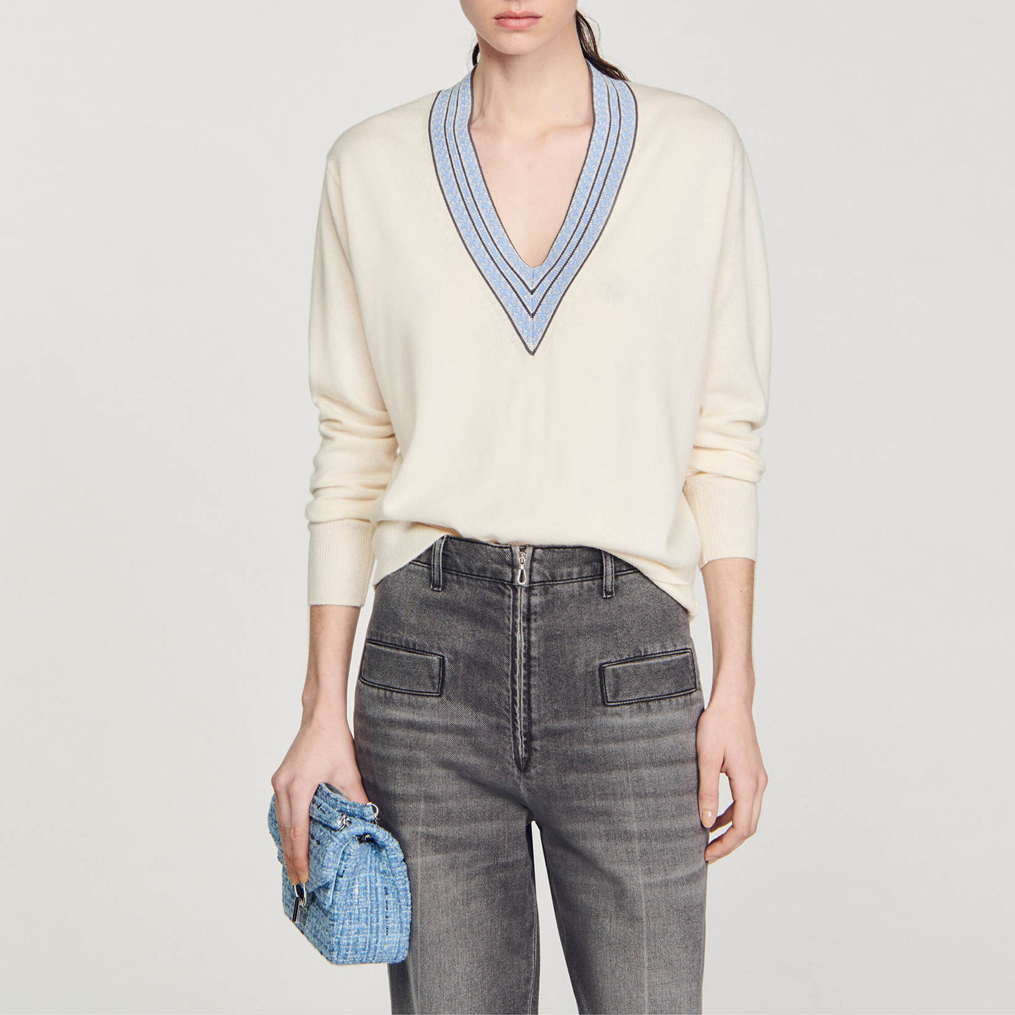 Pullover aus Wolle und Kaschmir