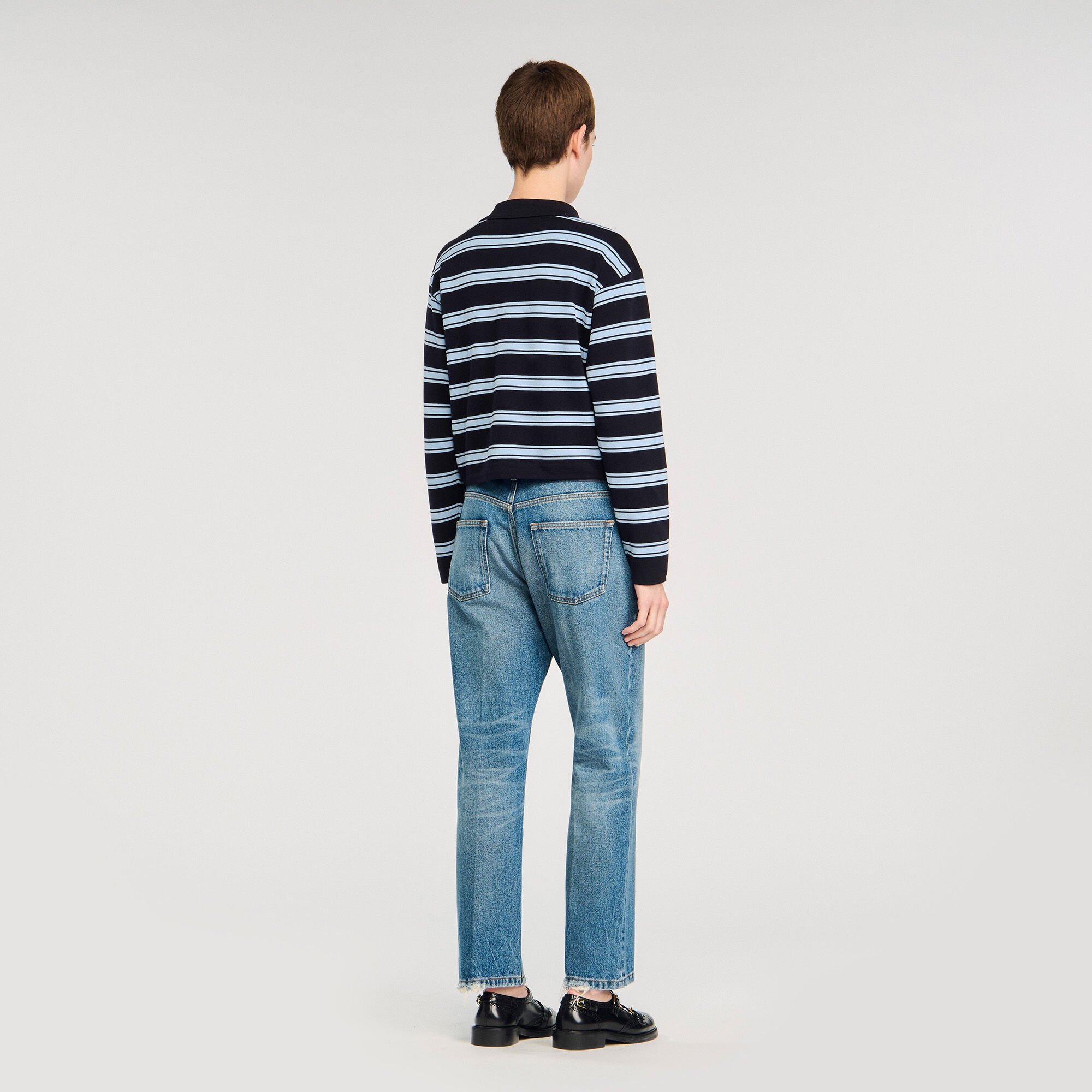 Pullover mit Streifenmuster