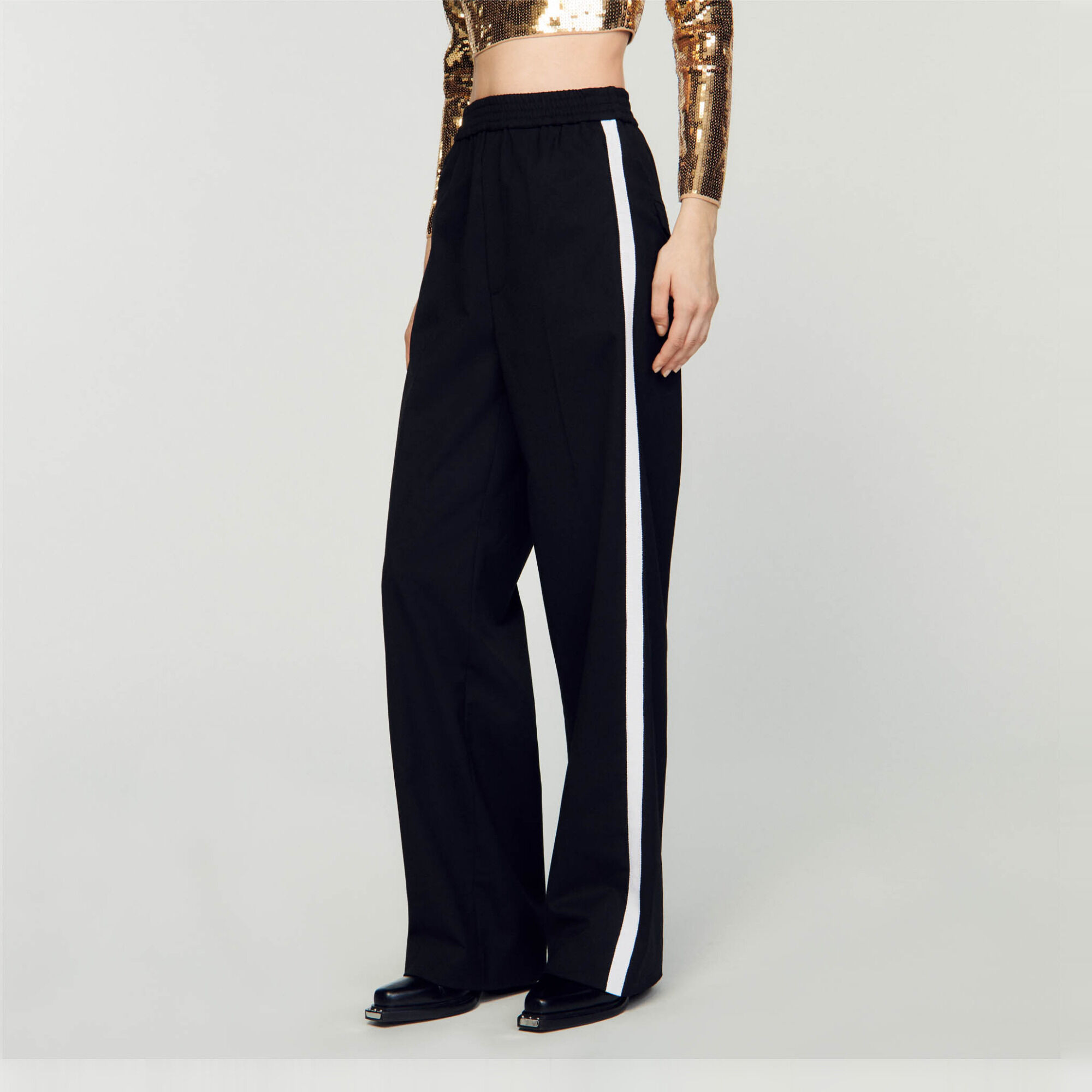 Hose mit Seitenstreifen