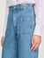 Weite Jeans mit hohem Bund