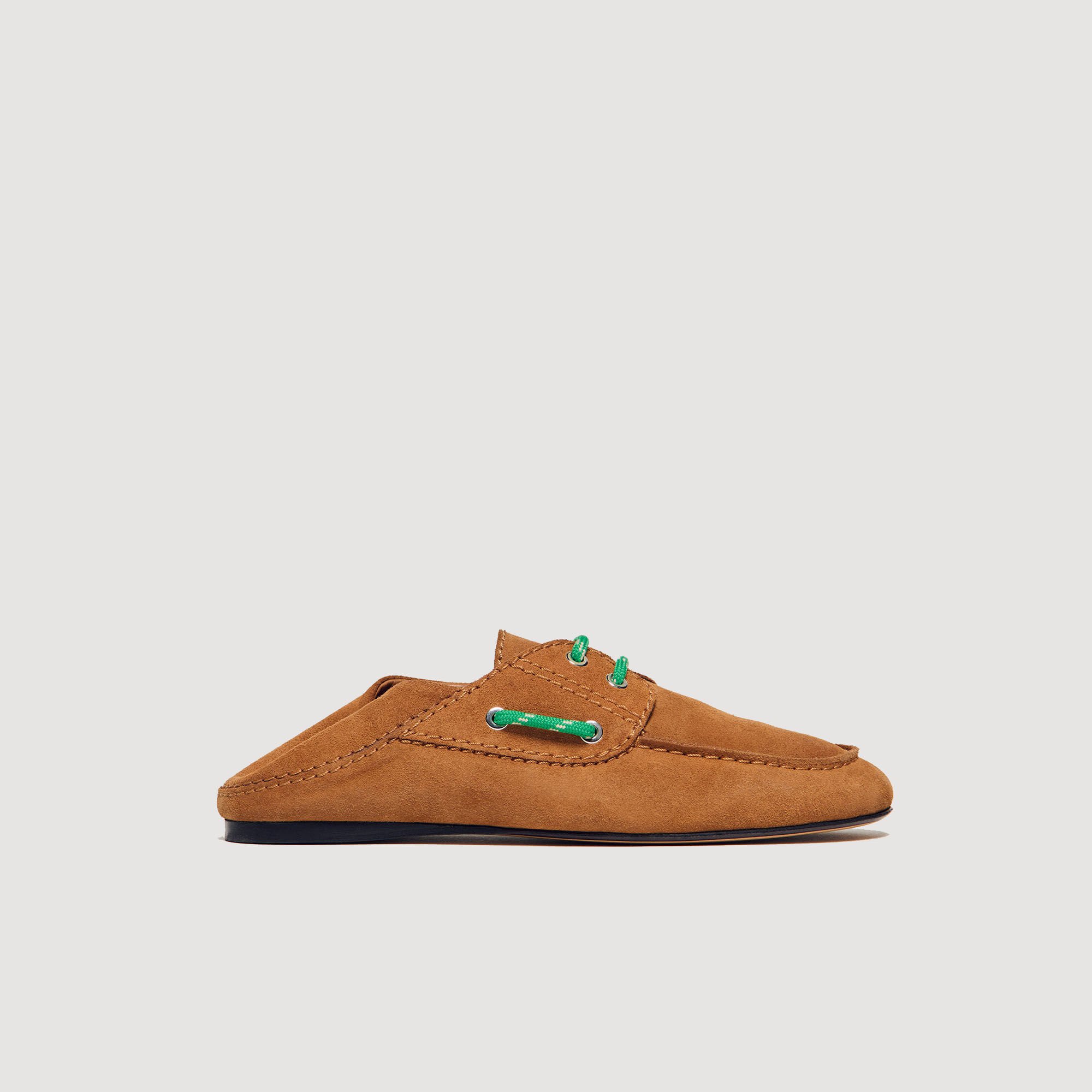 Mokassins aus Veloursleder