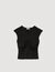 Drapiertes T-Shirt