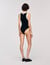 Body aus zweifarbigem Strick