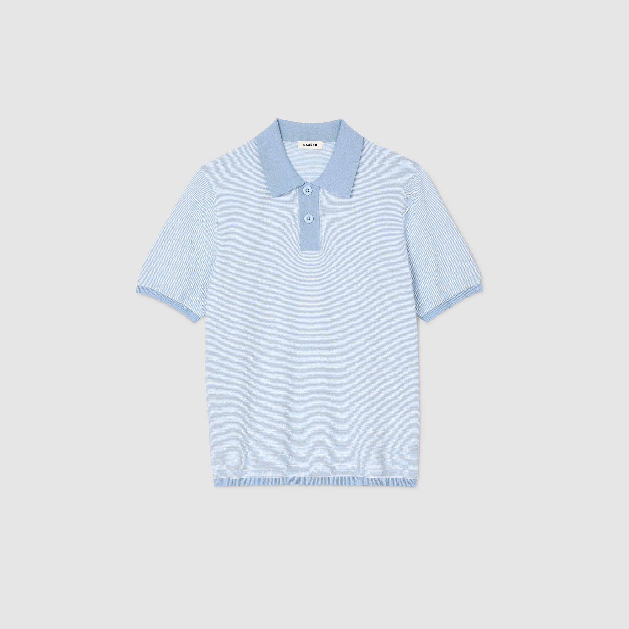 Poloshirt mit „Square Cross“-Muster