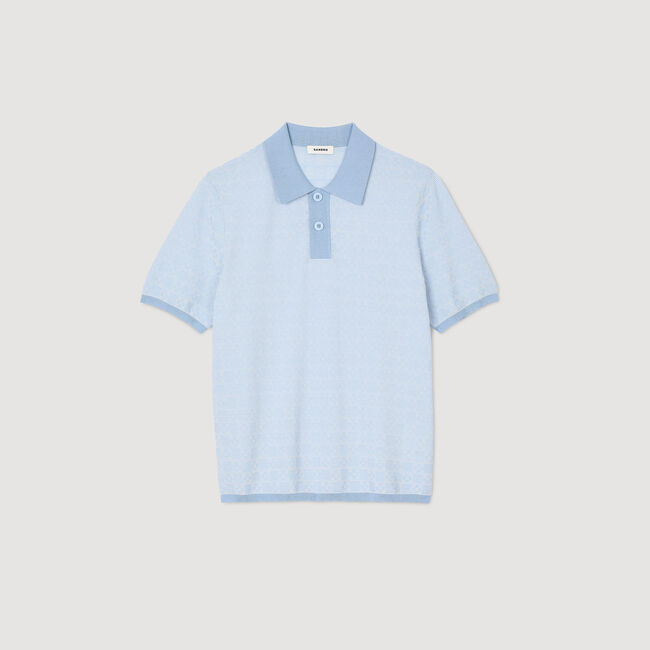Poloshirt mit „Square Cross“-Muster