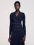 Langes Strickkleid