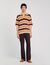 Gestreiftes Poloshirt aus Strick