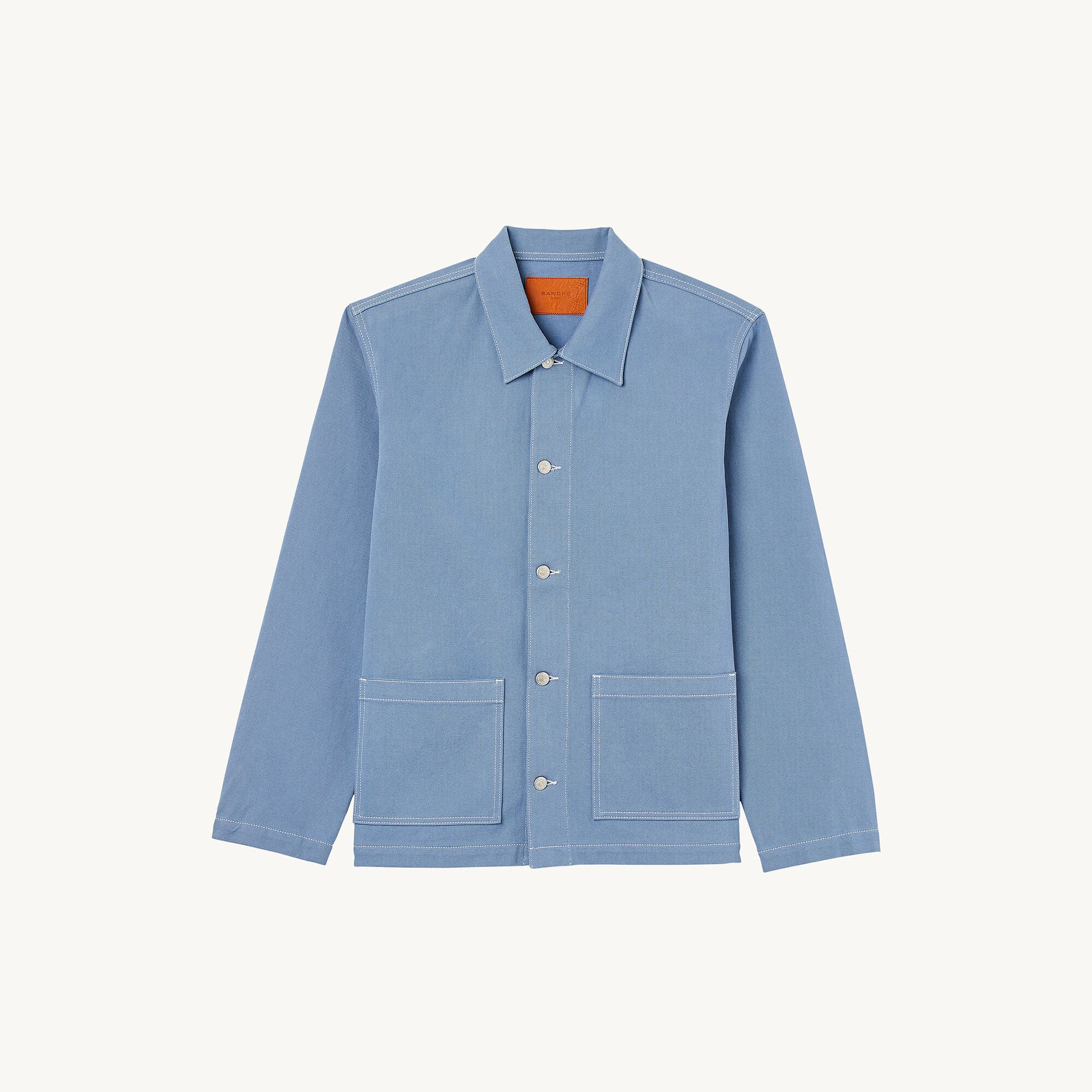 Blouson aus Baumwolltoile