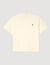 T-Shirt mit Leder-Logo