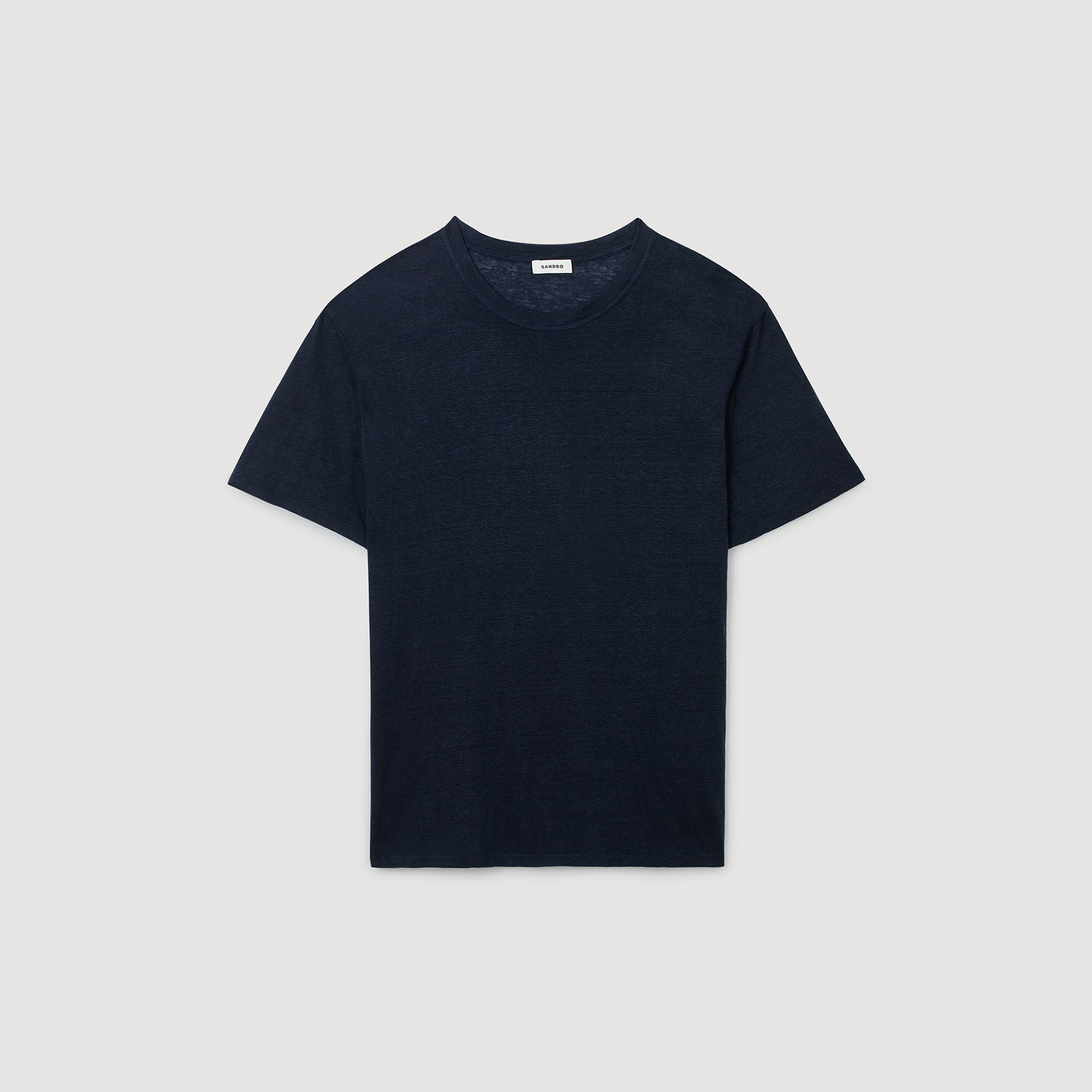 T-Shirt aus zertifiziertem Leinen