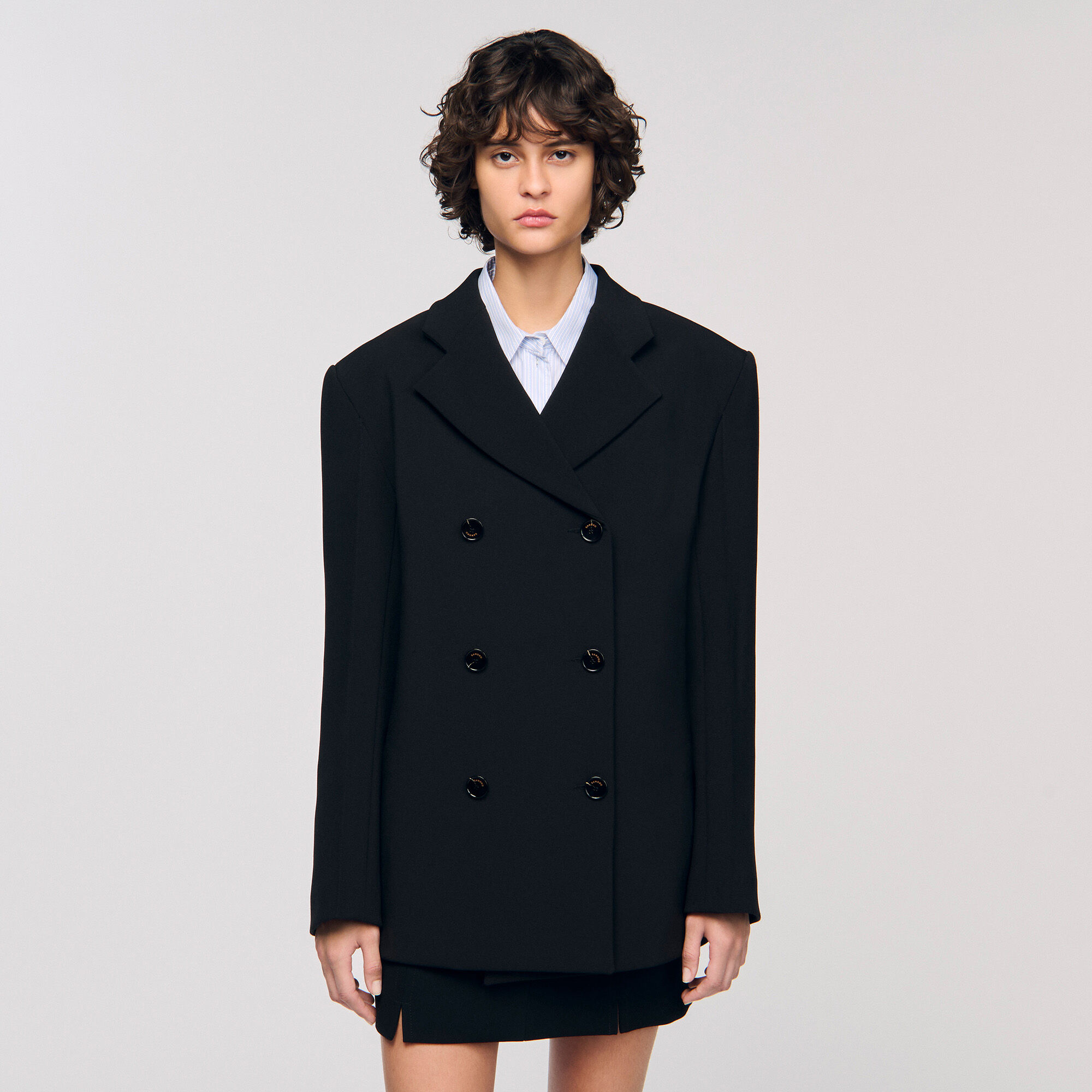 Blazer doppelreihiger Knopfleiste