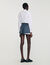 Gestreifte Shorts