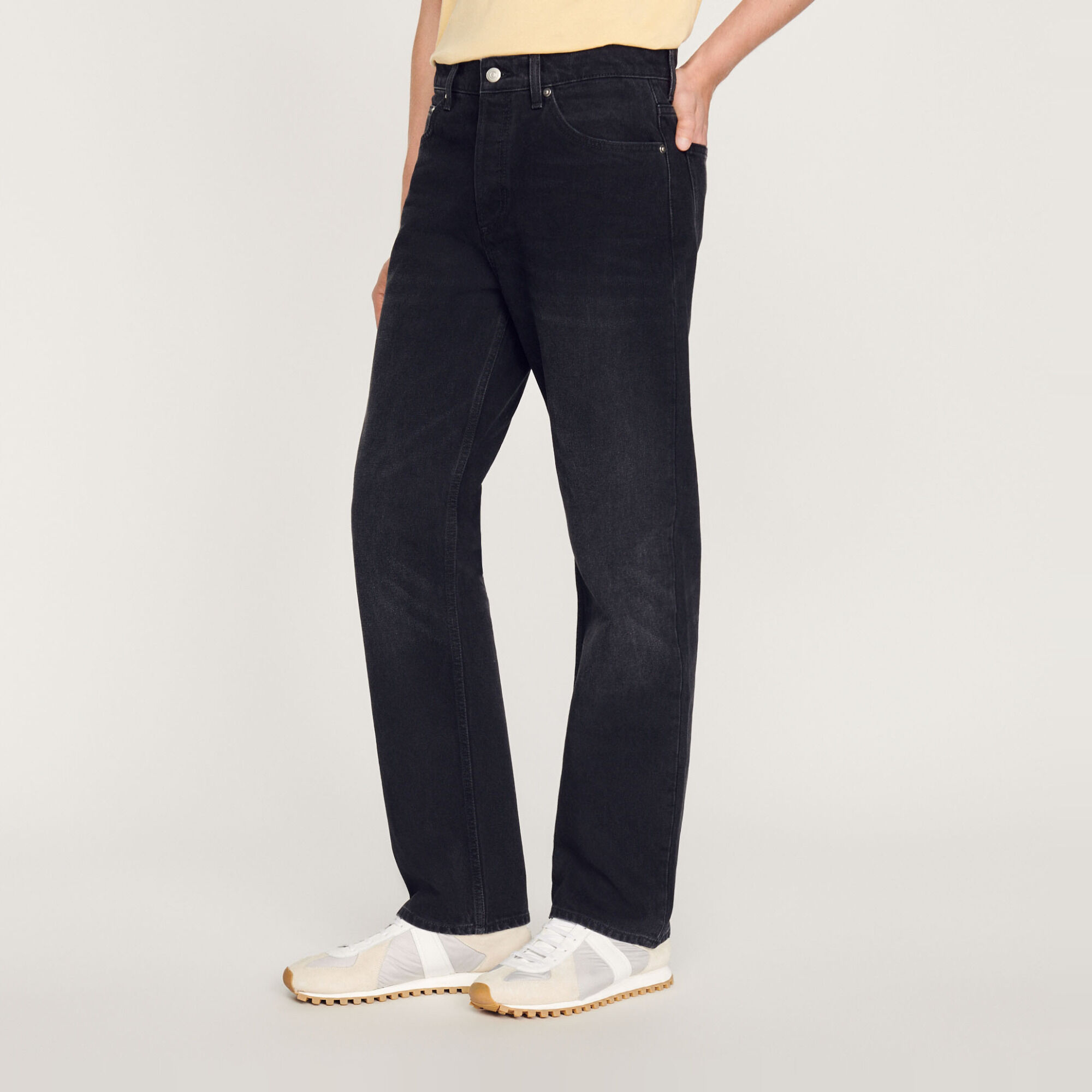 Gerade Jeans aus Bio-Baumwolle