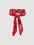 Seidenhalstuch mit Bandana-Muster