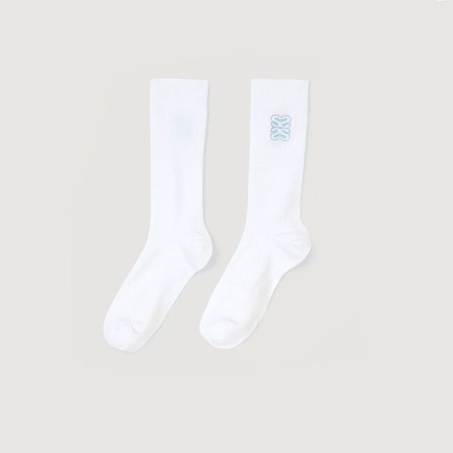 Bestickte Socken